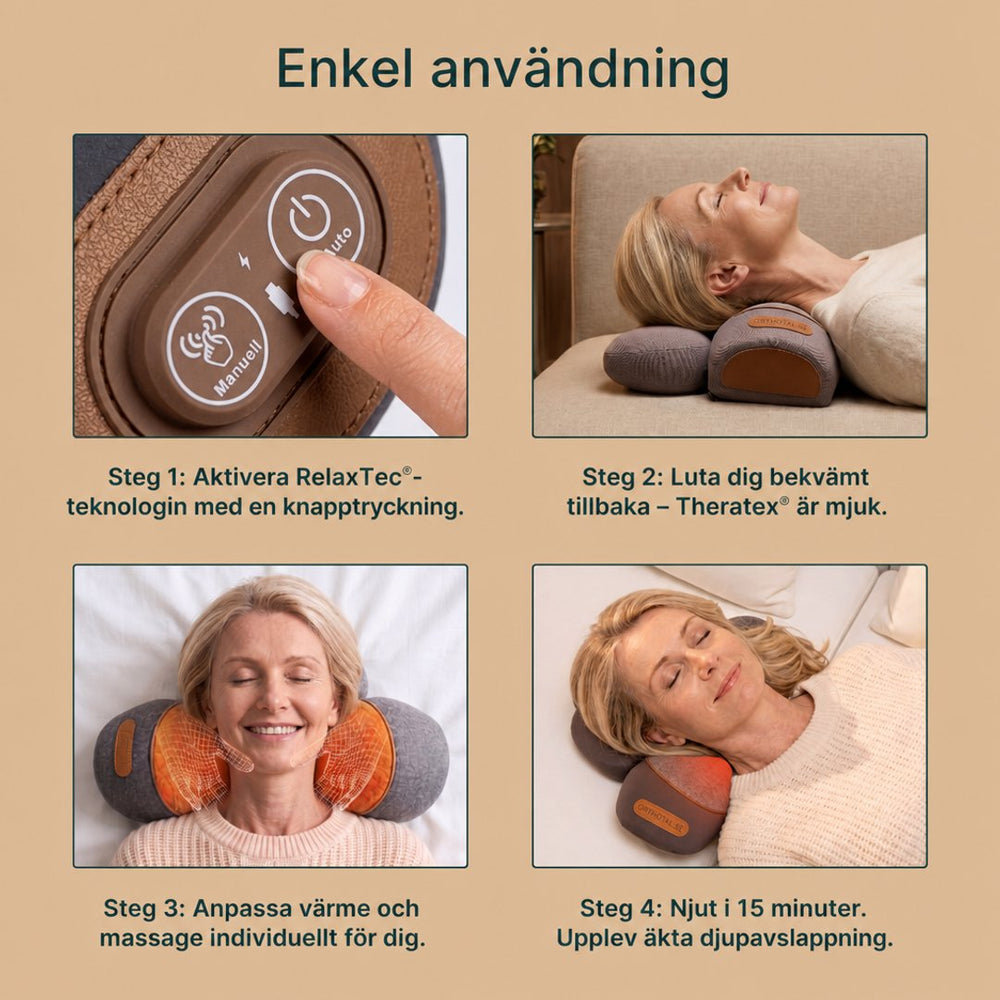 Theratex® - Elektrisk Nackmassageapparat